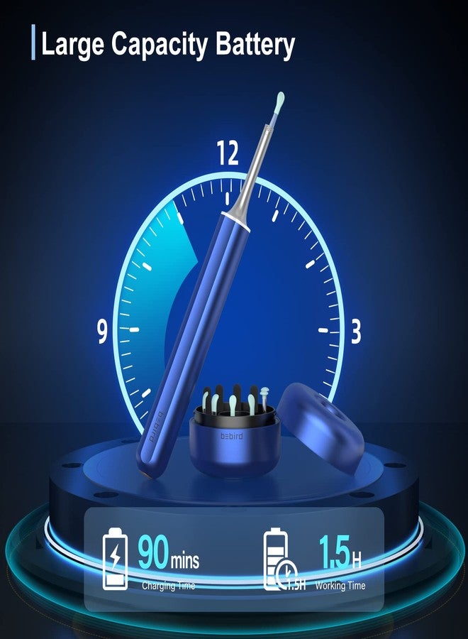 Bebird Ear Wax Removal Tool Camera, Ear Wax Removal, Bebird Ear Cleaner with Camera with 1080P Otoscope with Light, Ear Wax Removal Kit with 9 Ear Pick, Ear Camera Compatible for iPhone, iPad, Android Phone - Image 4